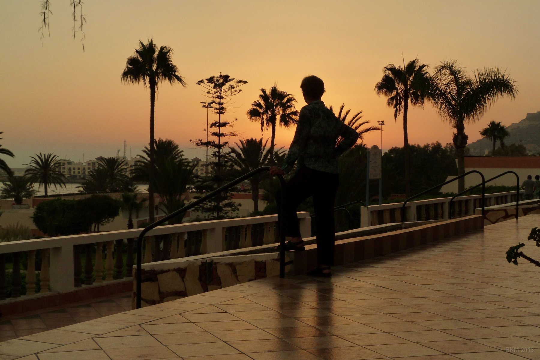 Agadir, la douceur du soir